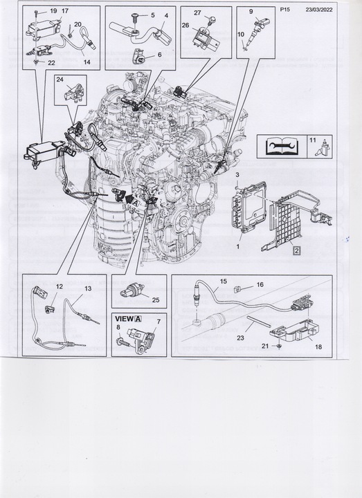 фото №8, Opel crossland 1.5 d кріплення кронштейн комп'ютера