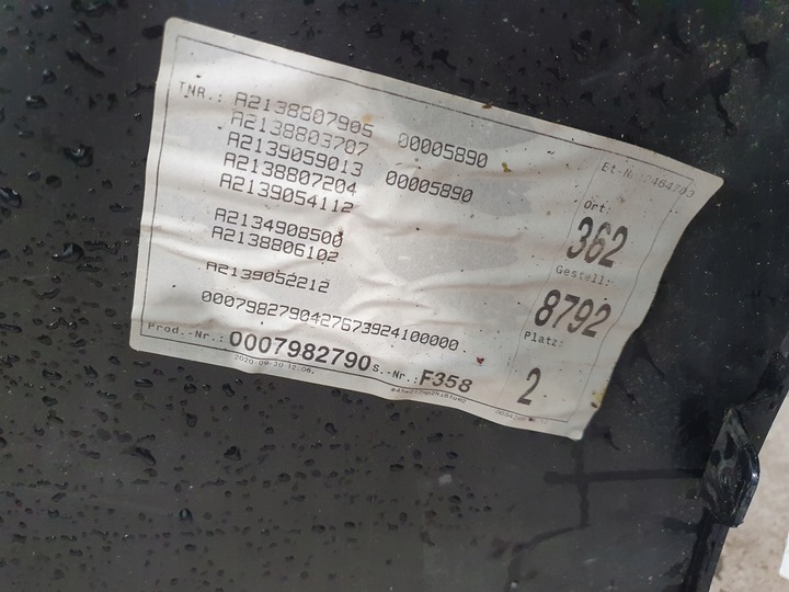 фото №15, Бампер зад mercedes e-klasa w213 a213 213 рестайлінг sedan amg