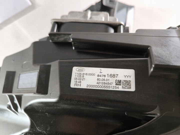 фото №7, Cadillac xt4 повний led правий фара лампа 84761687