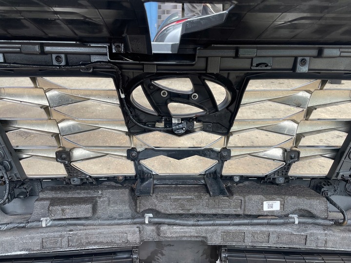 фото №12, Hyundai tucson iv бампер перед переднє 6xpdc комплектний колір a5g камера