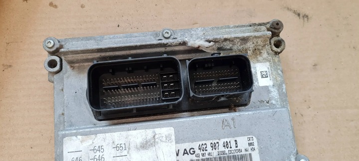 фото №7, A6 c7 4g рестайлінг комп'ютер блок керування двигуна 3.0 tdi crt 4g2907401b