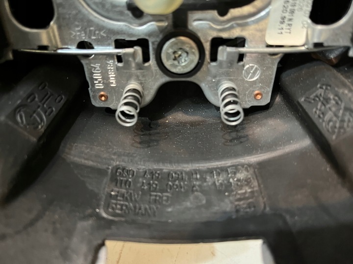 фото №9, Vw polo 9n cross touran i 01-10r шкіра кермо подушка безпеки комплект 6q0419091n
