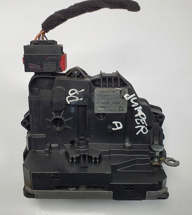 фото №1, Замок дверь правый перед citroen jumper iii ducato