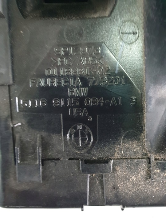 фото №7, Підлокітник чорна шкіра бардачок bmw x5 e70 x6