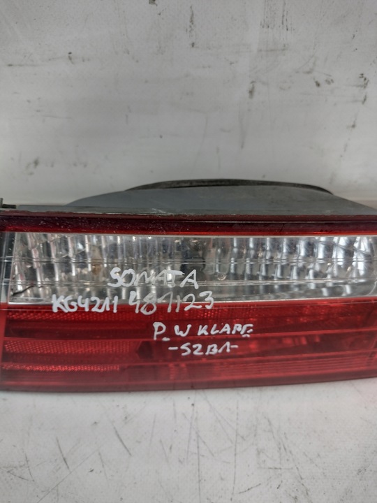 фото №6, Лампа правий зад w кришка багажника hyundai sonata v sedan 92404-3k0