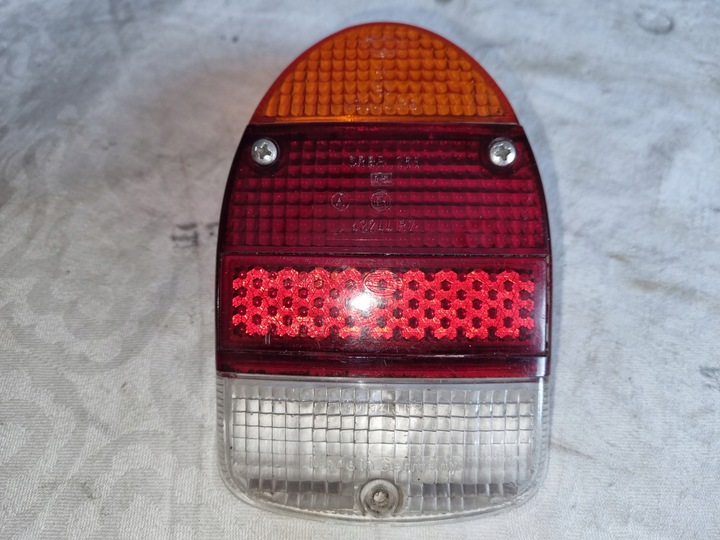 фото №6, Vw garbus лампа плафон зад 3-кольоровий eur. оригінал. hella srbbl 365