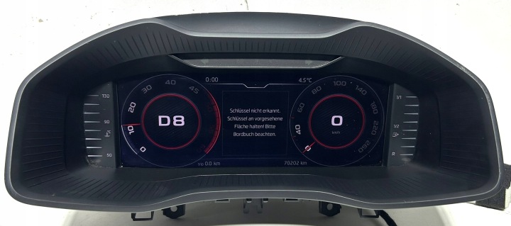 фото №8, Спідометр  lcd віртуальний skoda kodiaq karoq 565920790d пробіг 70202 km #