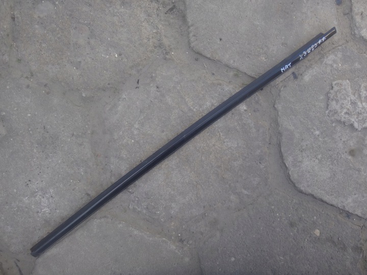 фото №5, Планка дверь стёкла правые перед накладка bmw x3 e83 чёрный mat