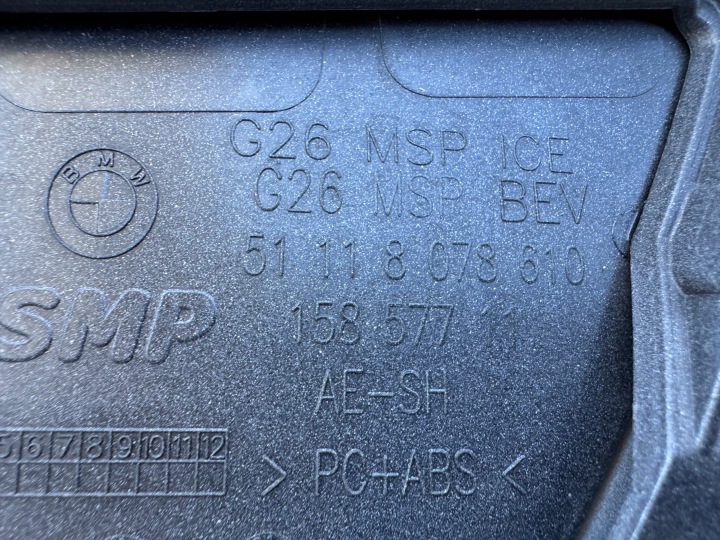 фото №13, Бампер перед передний bmw 4 iv i4 g26 gran купе м-пакет ice 6pdc 8078573