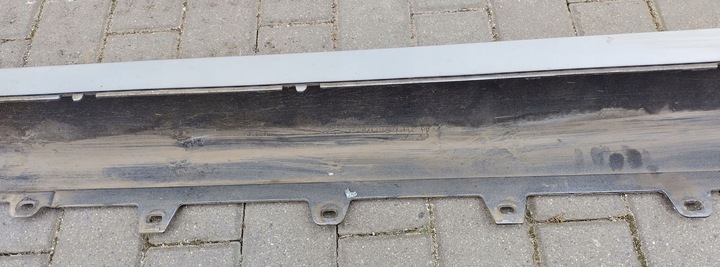 фото №7, Bmw 4 f36 gran купе 14-17 правая планка пороговая 7314640 a83 glacier серебро