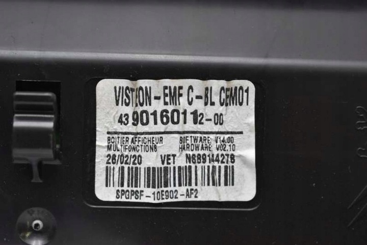 фото №7, Радио радиопроигрыватель 4390160112 citroen berlingo 3 iii 18-21