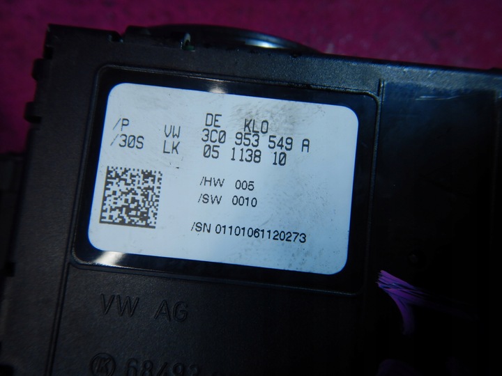 фото №5, Vw passat b6 переключатель комбинированный 3c9953507a