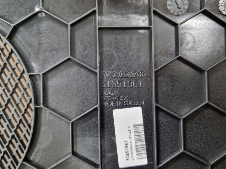 фото №8, Volvo s90 v90 динамик маскировочная накладка harman кардон 31651961, 31366567, 31489122