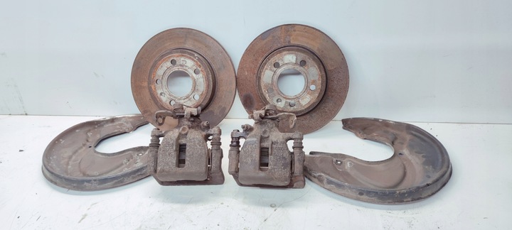 фото №1, Супорт затискачі гальмівні лівий + праві зад audi a4 b6 b7 288 mm комплект