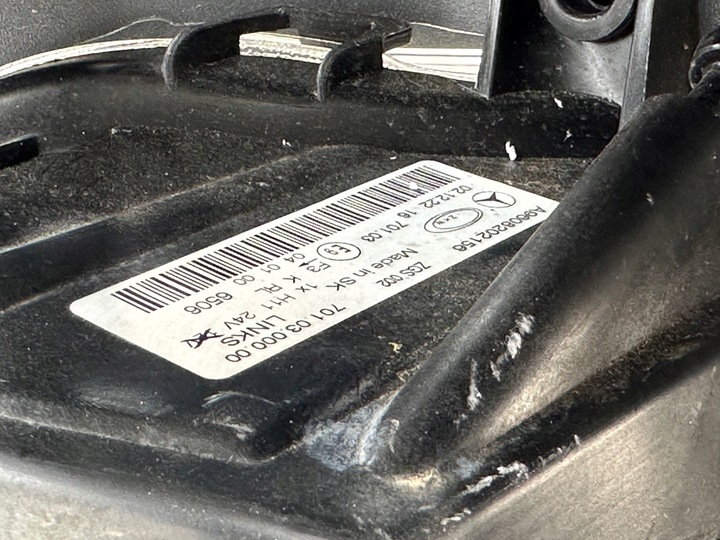 фото №9, Mercedes actros mp4 mp5 бампер фары led a9618203159 a9618203059