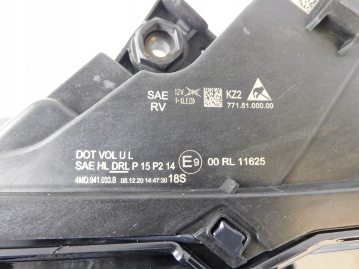 фото №14, Audi q7 4m фара левая полный led usa 4m0941033b сцепление