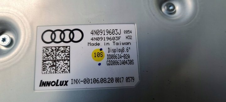 фото №10, Sq8 4m rsq8 q8 дисплей экран монитор 4n0919603j sq7 4m q7