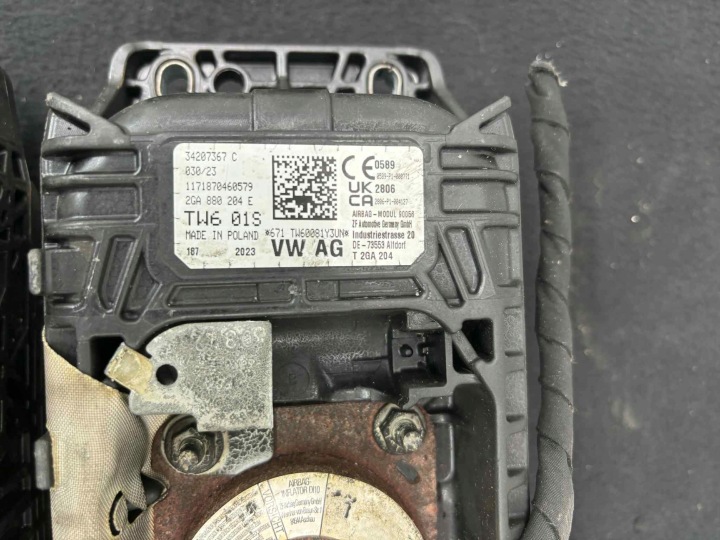 фото №5, Vw t-roc подушка пассажира 2ga880204d 2ga880204e
