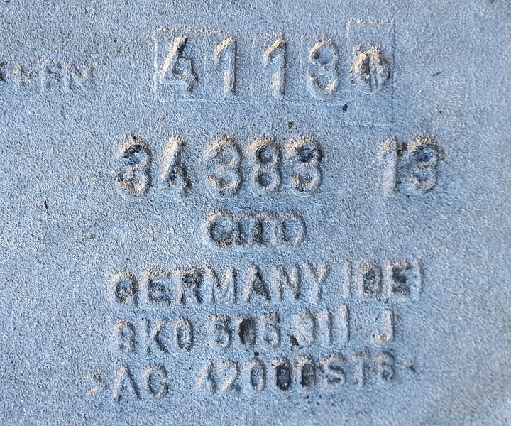 фото №9, Левая поворотный кулак ступица рычаг audi a4 b8 8k0505431