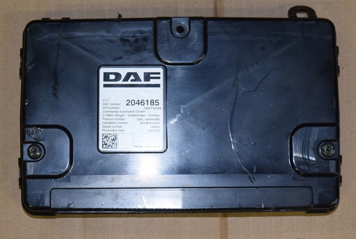 фото №2, Блок керування модуль світла daf xf 106 євро 6 2046185