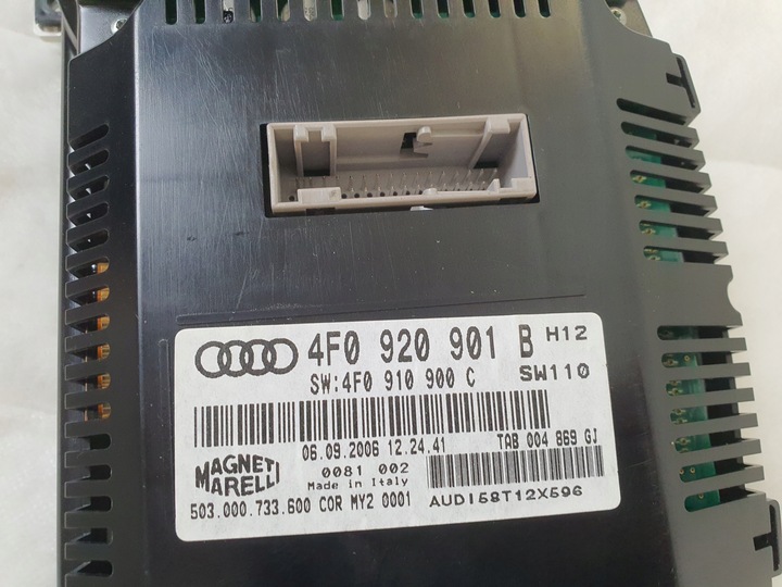 фото №6, Спидометр манометр приборы audi a6 c6 4f0920901b