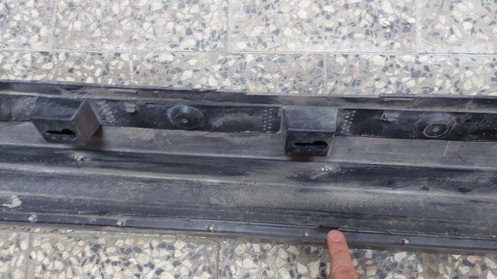 фото №13, Порог планка накладка пороговая правая volvo v90 s90 cc cross country 16-