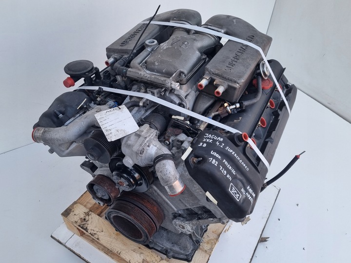 фото №13, Двигатель jaguar xkr 4.2 v8 supercharged udokumentowane 182tyś aj34 aj34-b