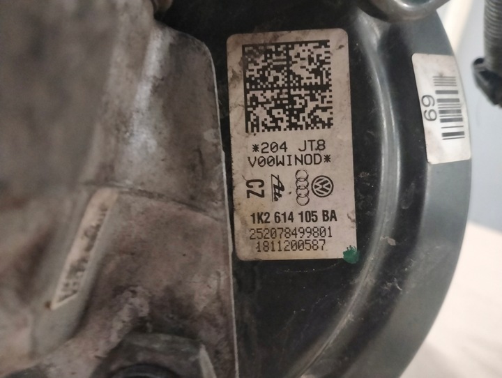фото №8, Volkswagen jetta vi усилитель тормозные 1k2614105 ba