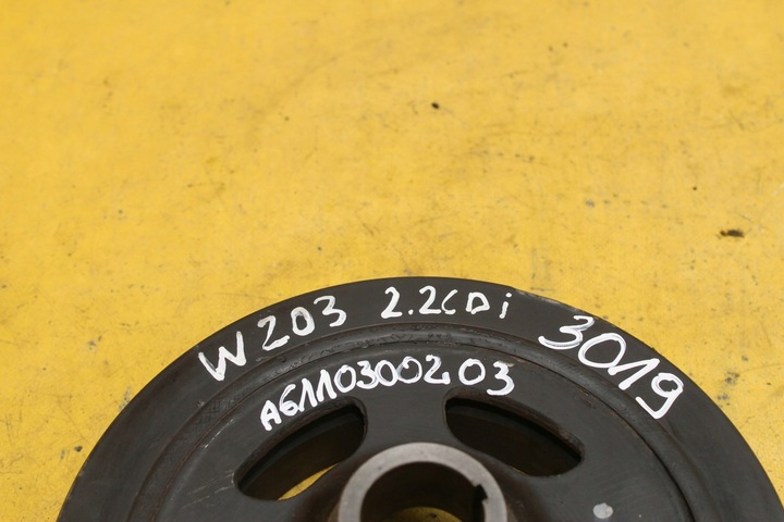 фото №6, Колесо ременное вала a6110300203 w203 2.2 cdi