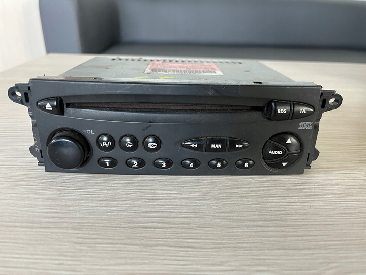 фото №1, Радіо cd заводські citroen c5 pu-2472b 2001-2005 96476992ze