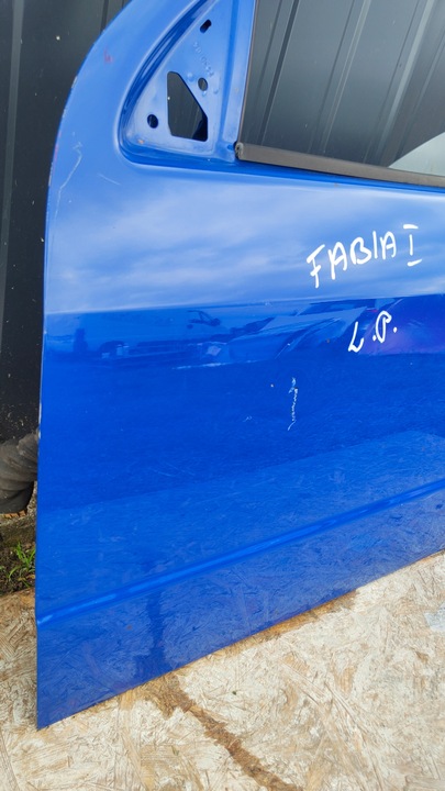 фото №6, Дверь левый перед передние цвет 4590 w оригинальные комплектные skoda fabia i