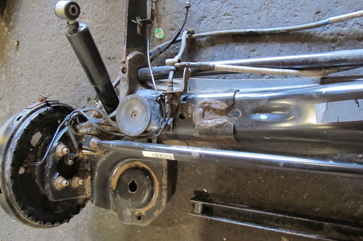 фото №3, Jumpy scudo expert 2 ii ось ось балка подвешивание зад 2007/06-2016/03