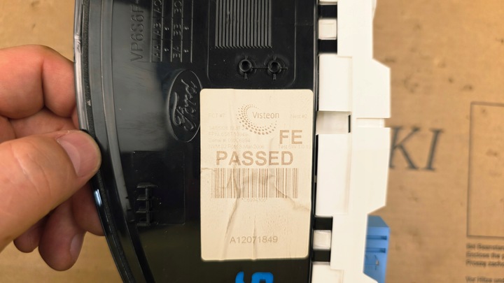 фото №14, Ford fiesta mk6 v fl 2006 - 2008 r. fusion 06-12 спідометр  прилади 08r бензин