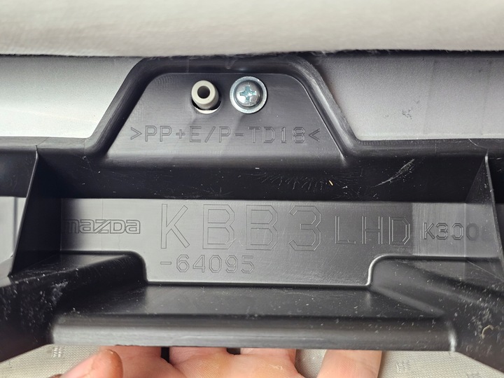 фото №5, Бардачок barek пасажира консолі панелі mazda cx60 cx-60 kbb3-64095