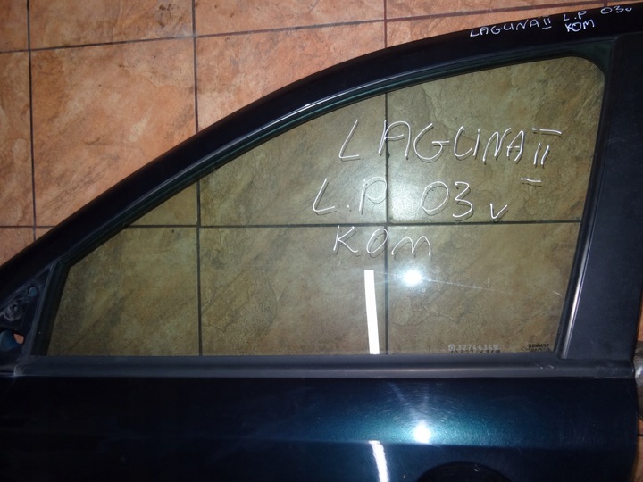 фото №1, Laguna ii 1.9dci 03' скло двері лівий перед