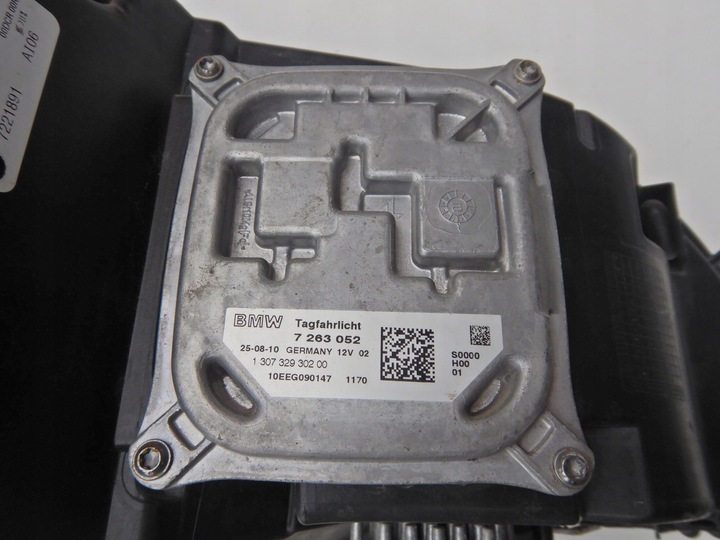 фото №13, Bmw x5 e70 lci рестайлинг лампа левый перед ксенон 7221891 комплектная европа