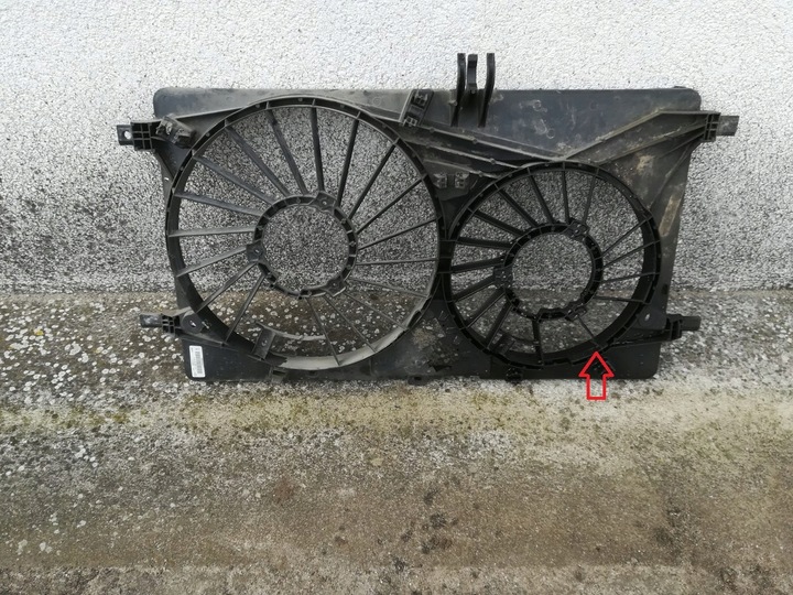 фото №1, Renault master iii 3 pas переднее корпус вентилятора оригинал