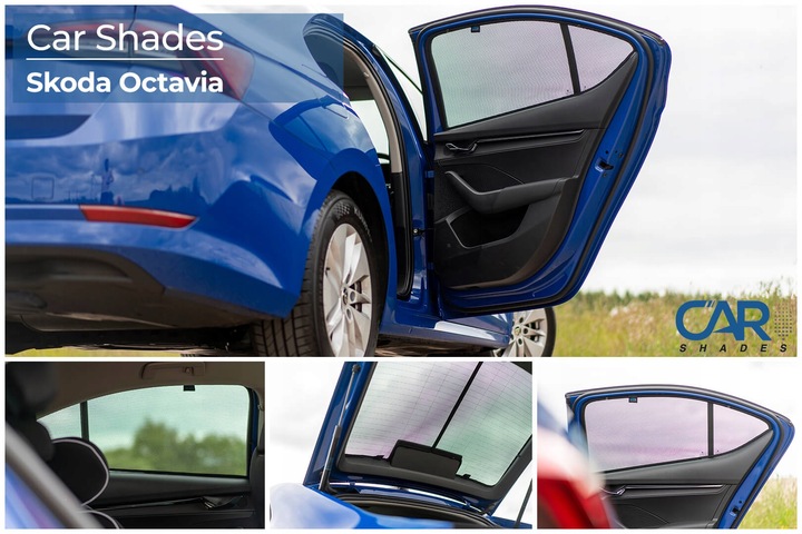 фото №15, Шторки skoda octavia 5d 2019- захисні накладки ролети сонцезахисний