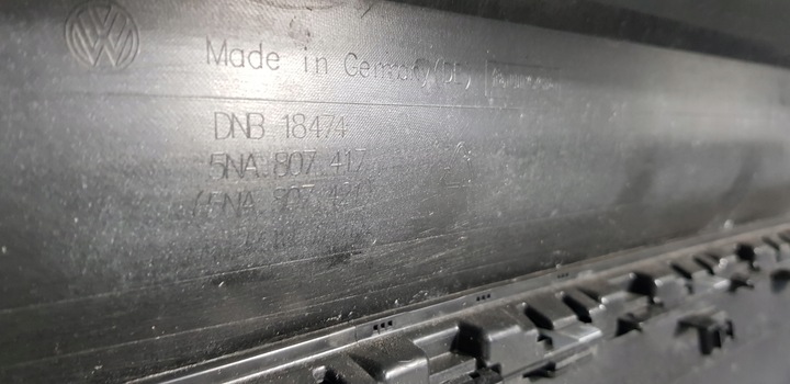 фото №15, Vw tiguan 2 ii рестайлінг 20- бампер зад задній 5na807521e