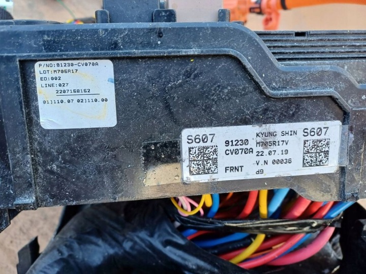 фото №7, Жгут проводки камеры двигателя kia ev6 22r 91230cv070a