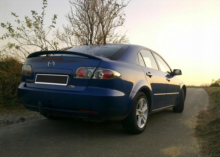 фото №8, Mazda 6 спойлер спойлер спойлер na крышка багажника подкладка!!!