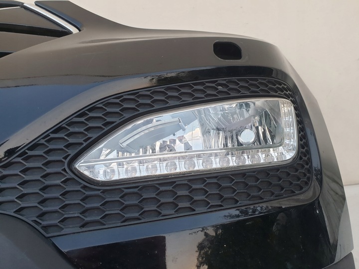 фото №8, Hyundai santa fe iii 12-15 бампер перед переднее led омыватель