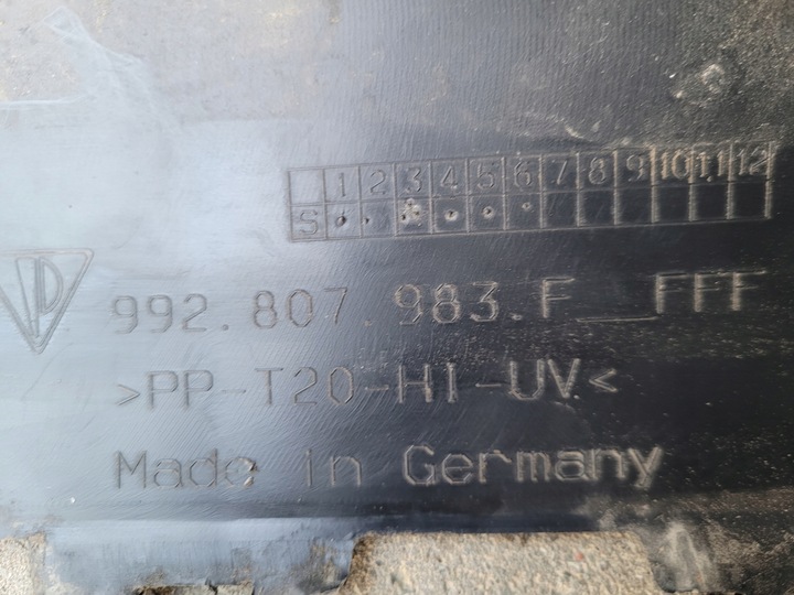 фото №9, Porsche 911 carrera 992 sport targa 4s бампер зад