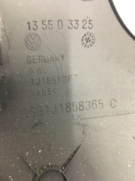 фото №8, Vw golf iv нижняя защита консоли 1j1858365c eu 1j1858365d