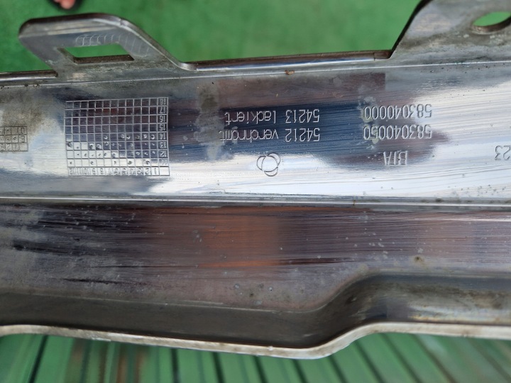 фото №13, Mercedes glk x204 w204 рестайлинг накладка бампера зад диффузор a2048857623