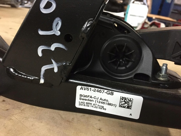 фото №4, Ford c max ii рестайлинг 17- педаль тормоза газа автомат