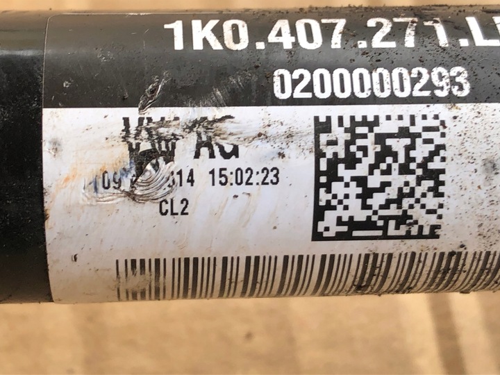 фото №6, Полуось левая vw passat b6 1k0407271lp