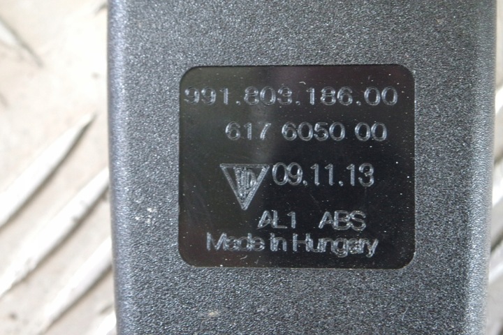 фото №3, Porsche 991 застібка ременя зад 99180318600