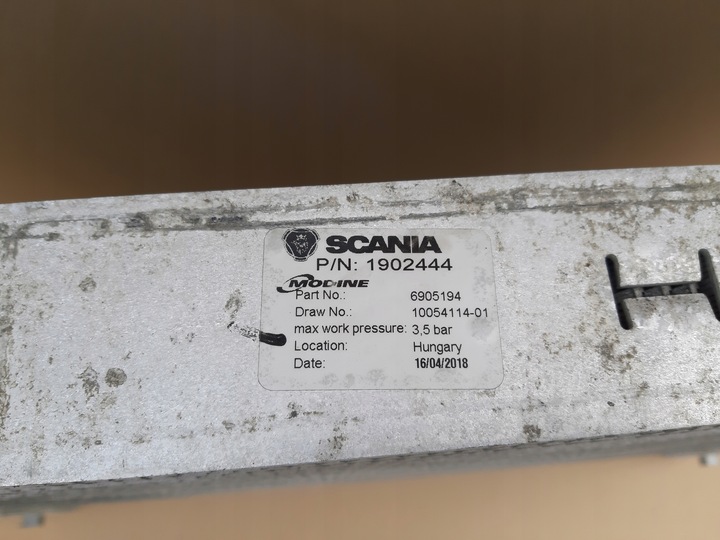 фото №7, Scania r xpi euro6 радиаторов воздуха интеркулер