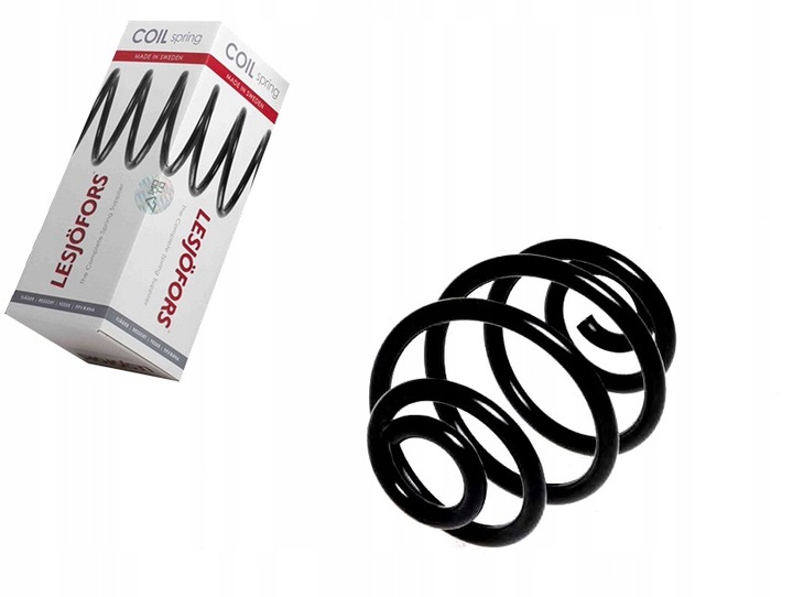 фото №1, Lesjofors пружина підвішування зад l/p opel tigra